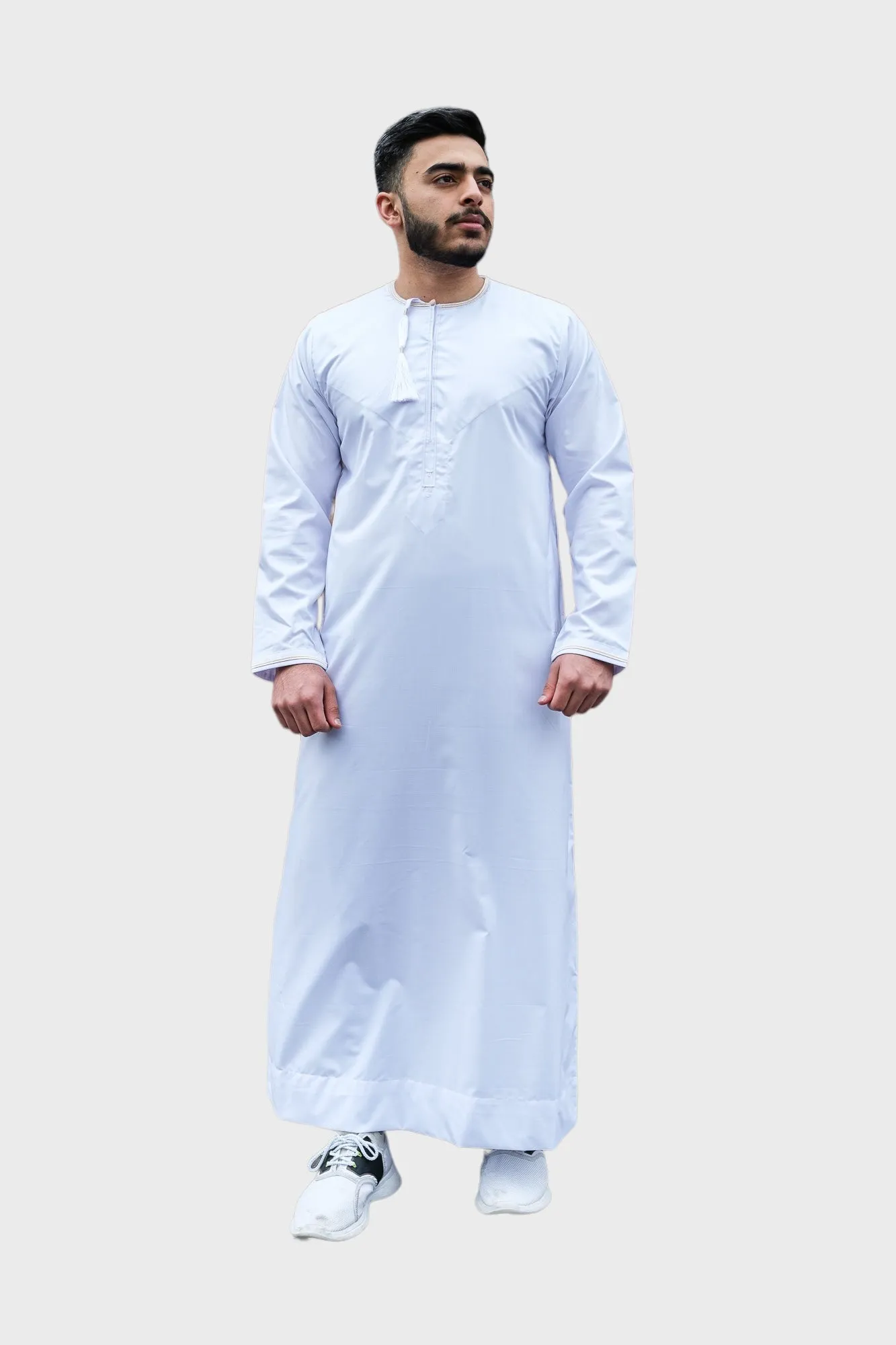 J100 C1 White/Cream Habeel Thobe