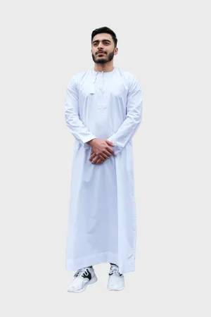 J100 C2 White Habeel Thobe