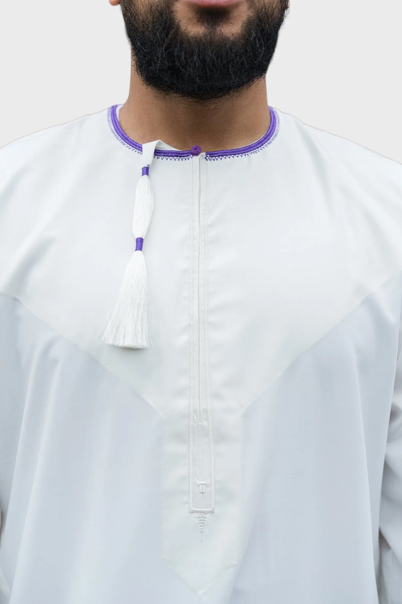 J100 C5 Cream/Purple Habeel