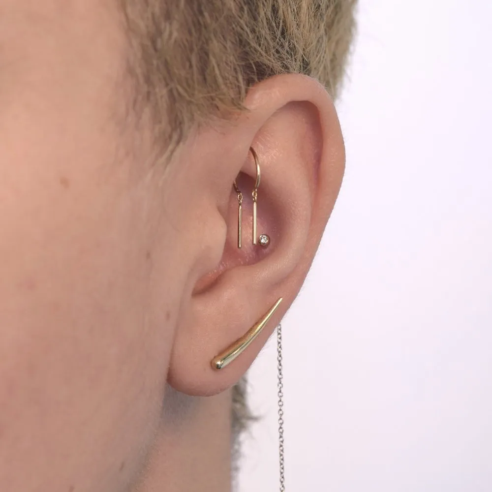 jack   g / baby chime earring - single