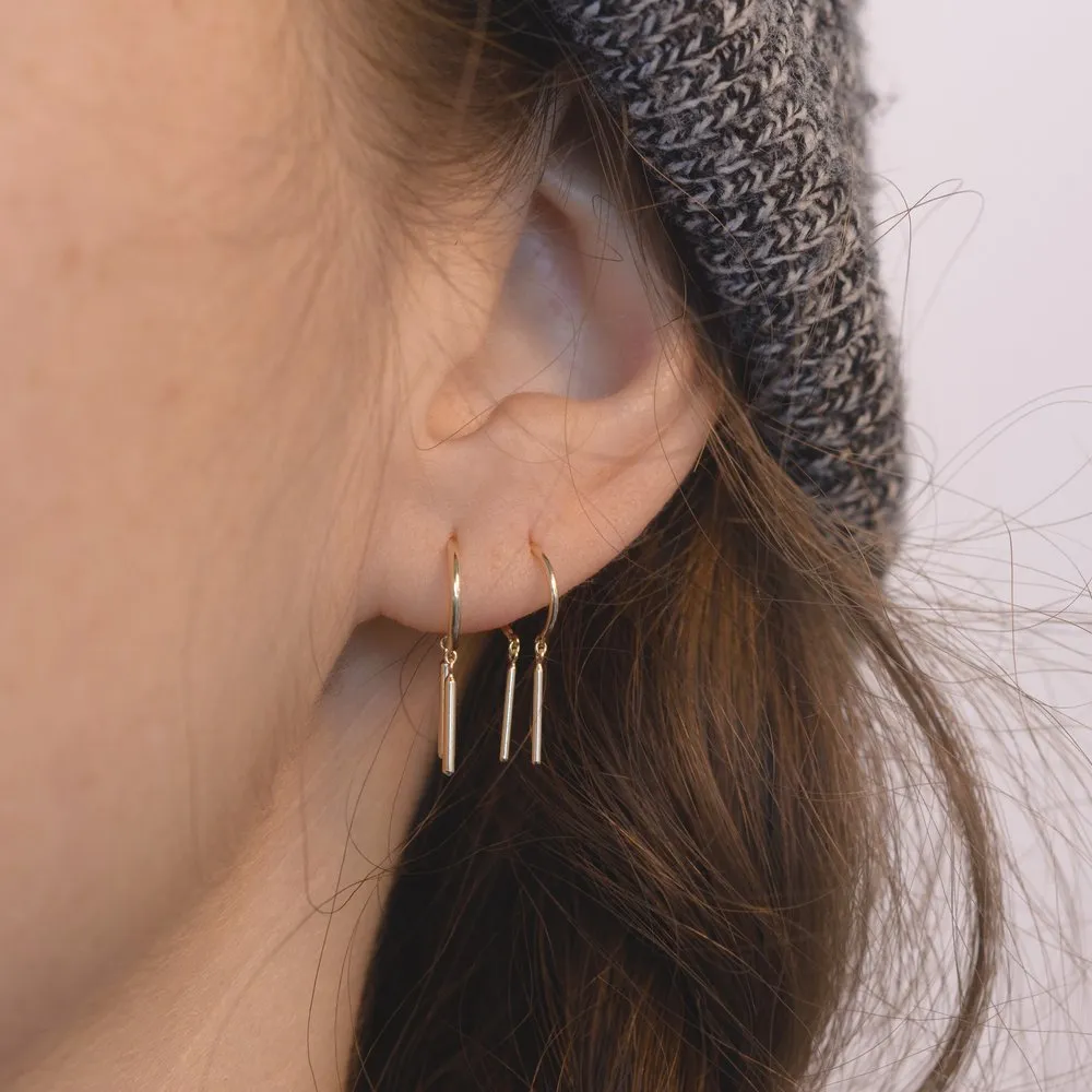jack   g / baby chime earring - single