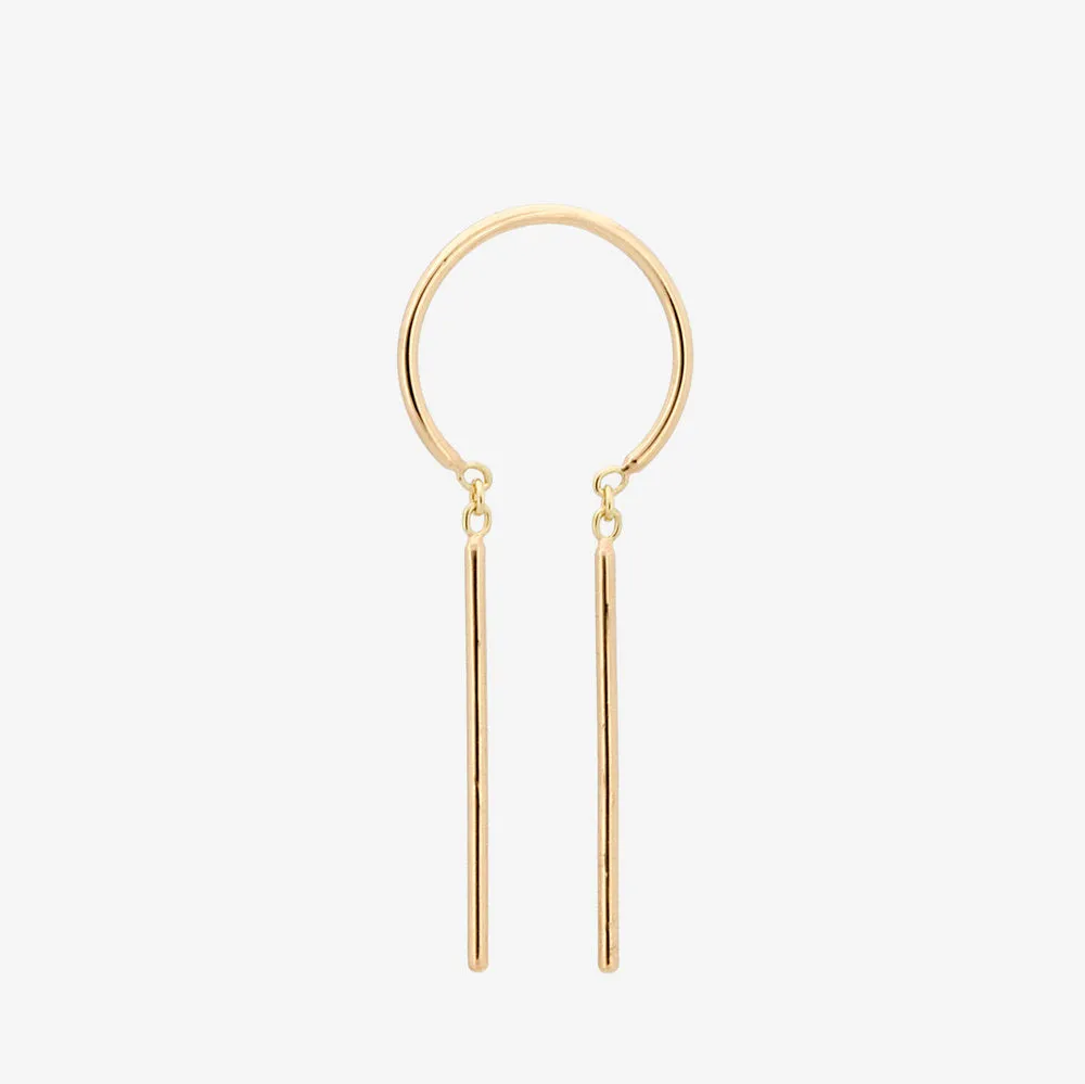 jack   g / chime earring - single
