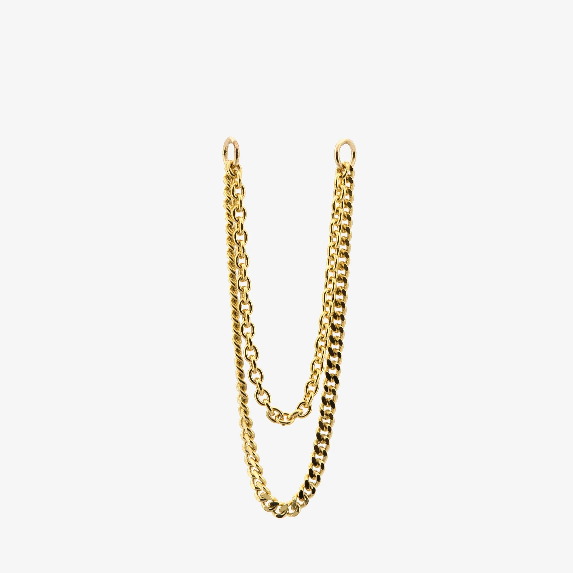 jack   g / double swag chain - single