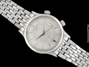 Jaeger-LeCoultre Memovox Reveil Master Control Mens Watch, Stainless Steel - Q141897