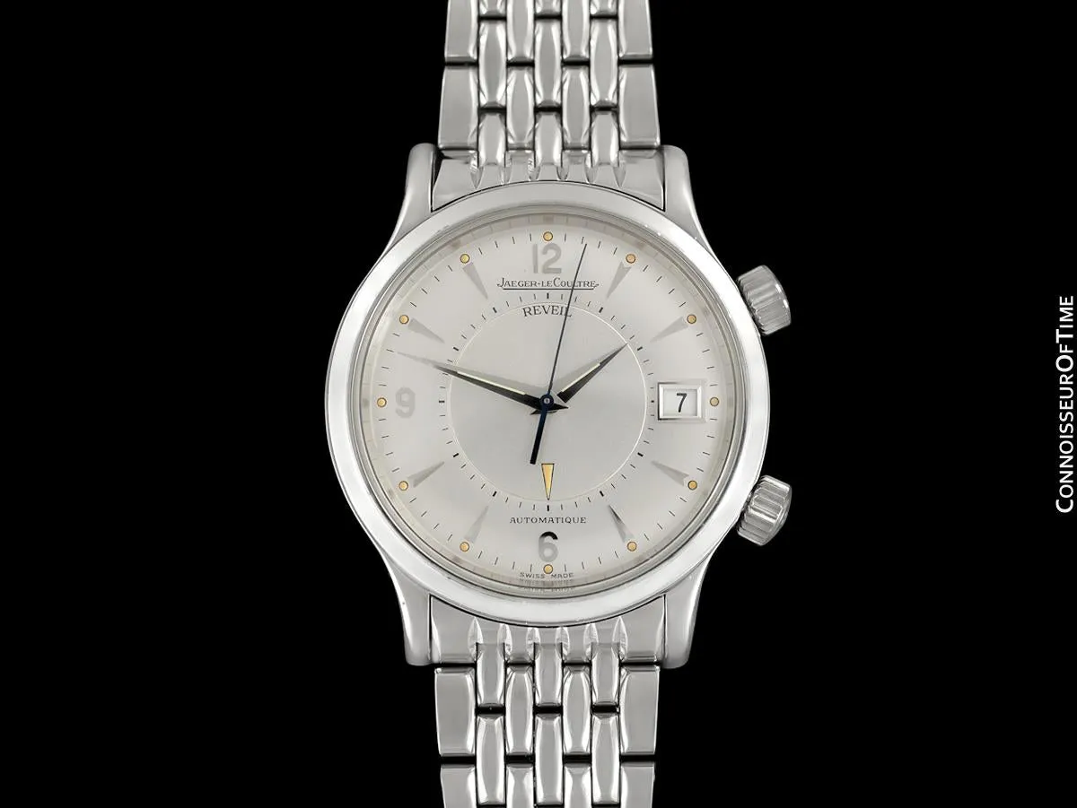 Jaeger-LeCoultre Memovox Reveil Master Control Mens Watch, Stainless Steel - Q141897