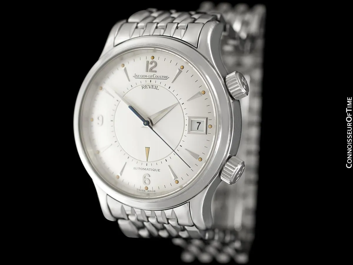 Jaeger-LeCoultre Memovox Reveil Master Control Mens Watch, Stainless Steel - Q141897