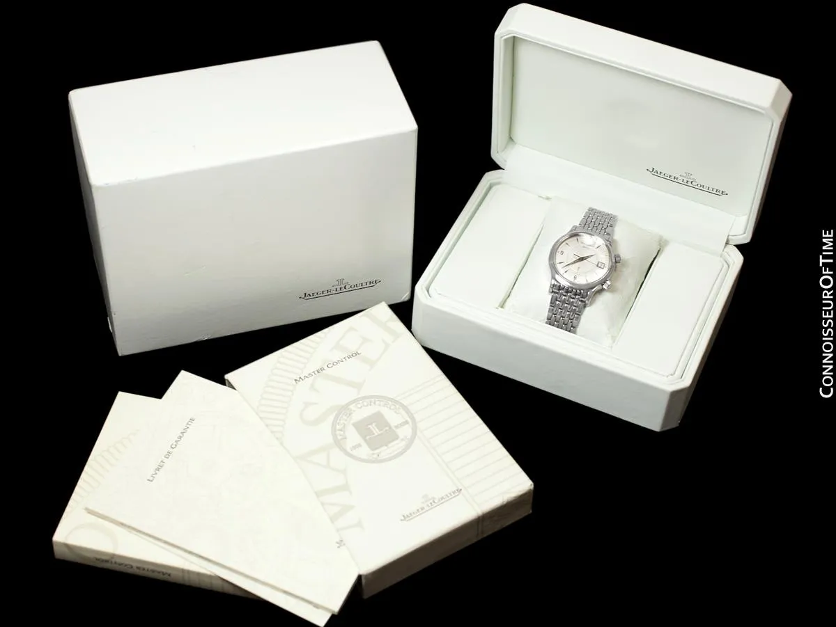 Jaeger-LeCoultre Memovox Reveil Master Control Mens Watch, Stainless Steel - Q141897