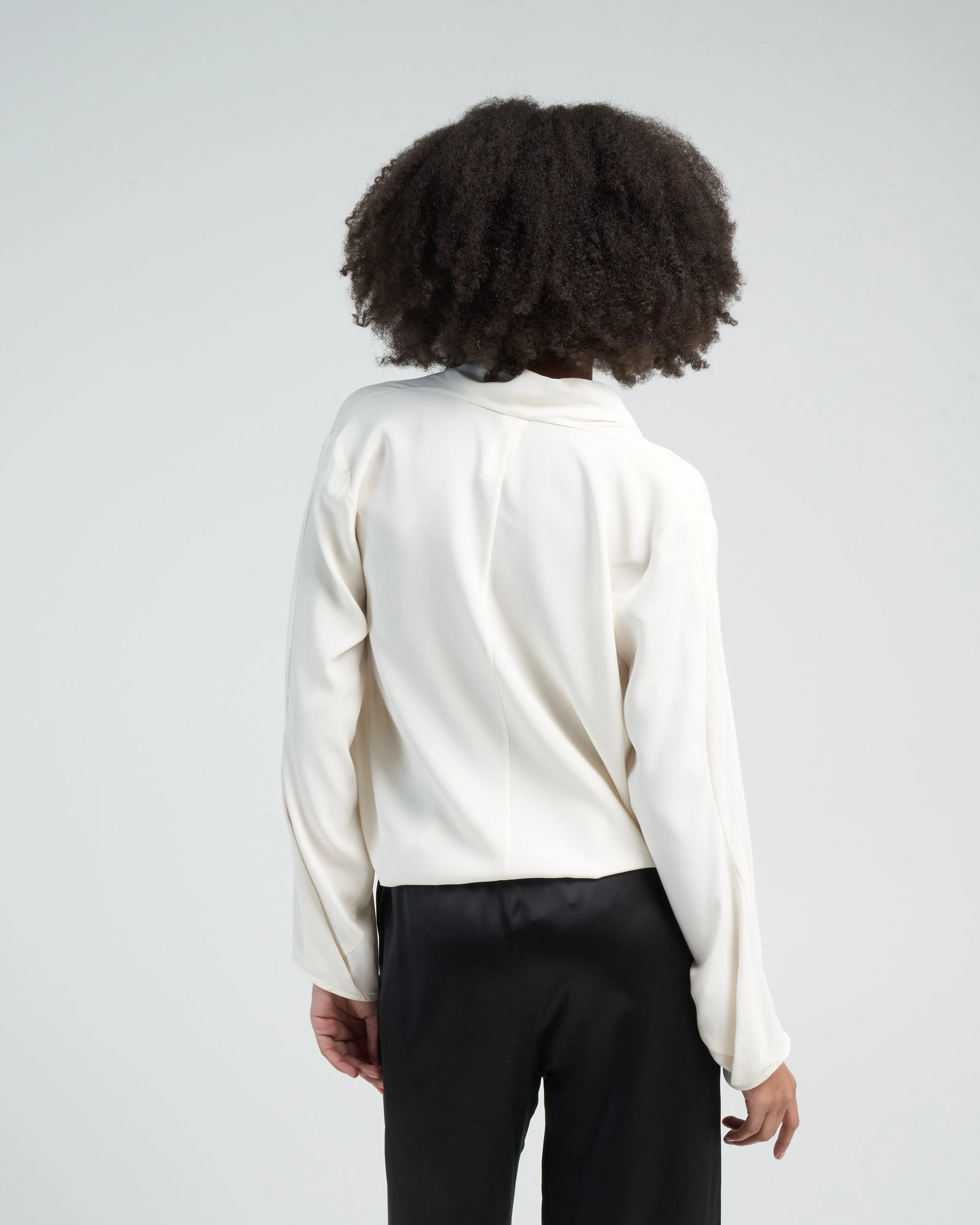 jazmin shirt - white pepper