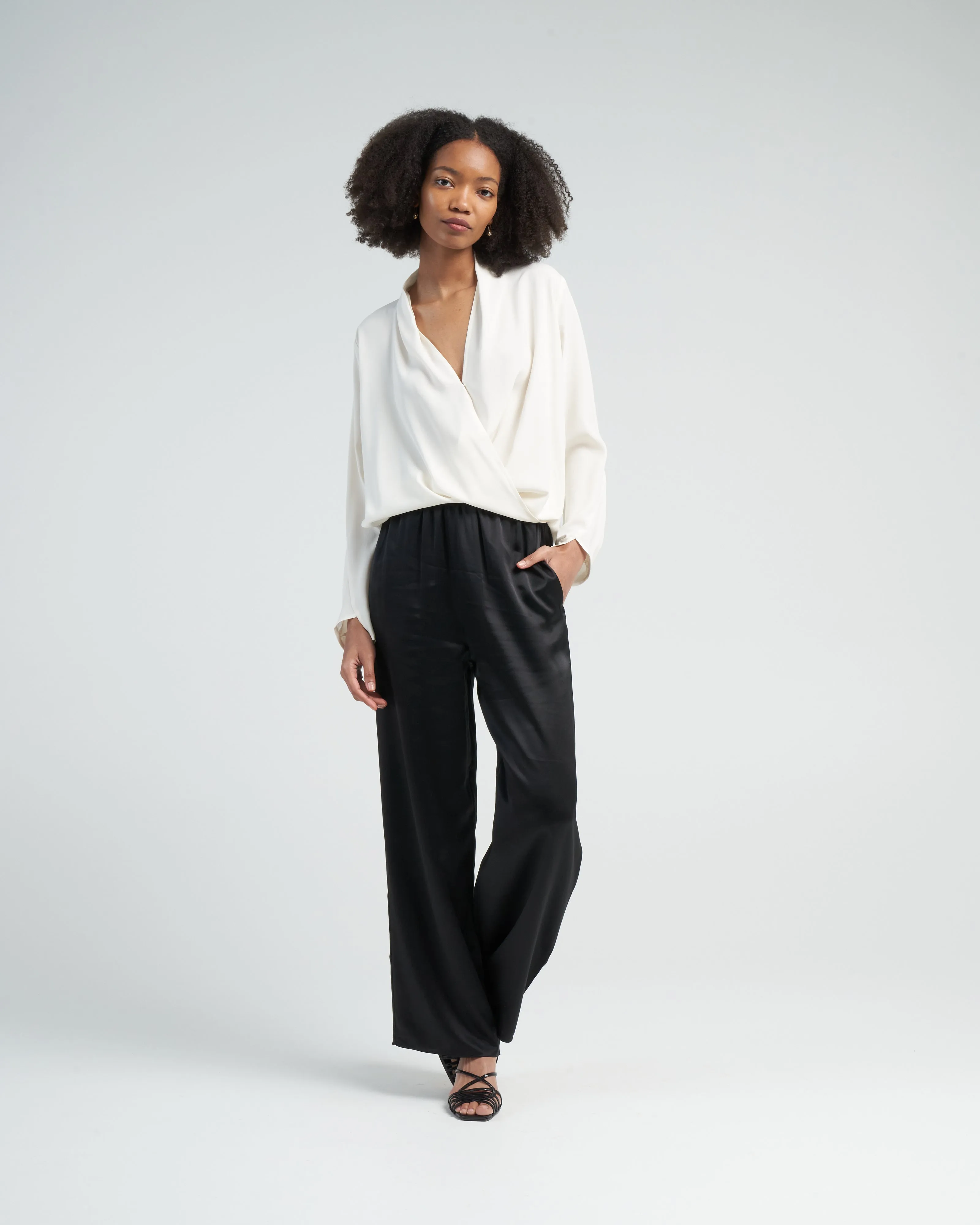jazmin shirt - white pepper