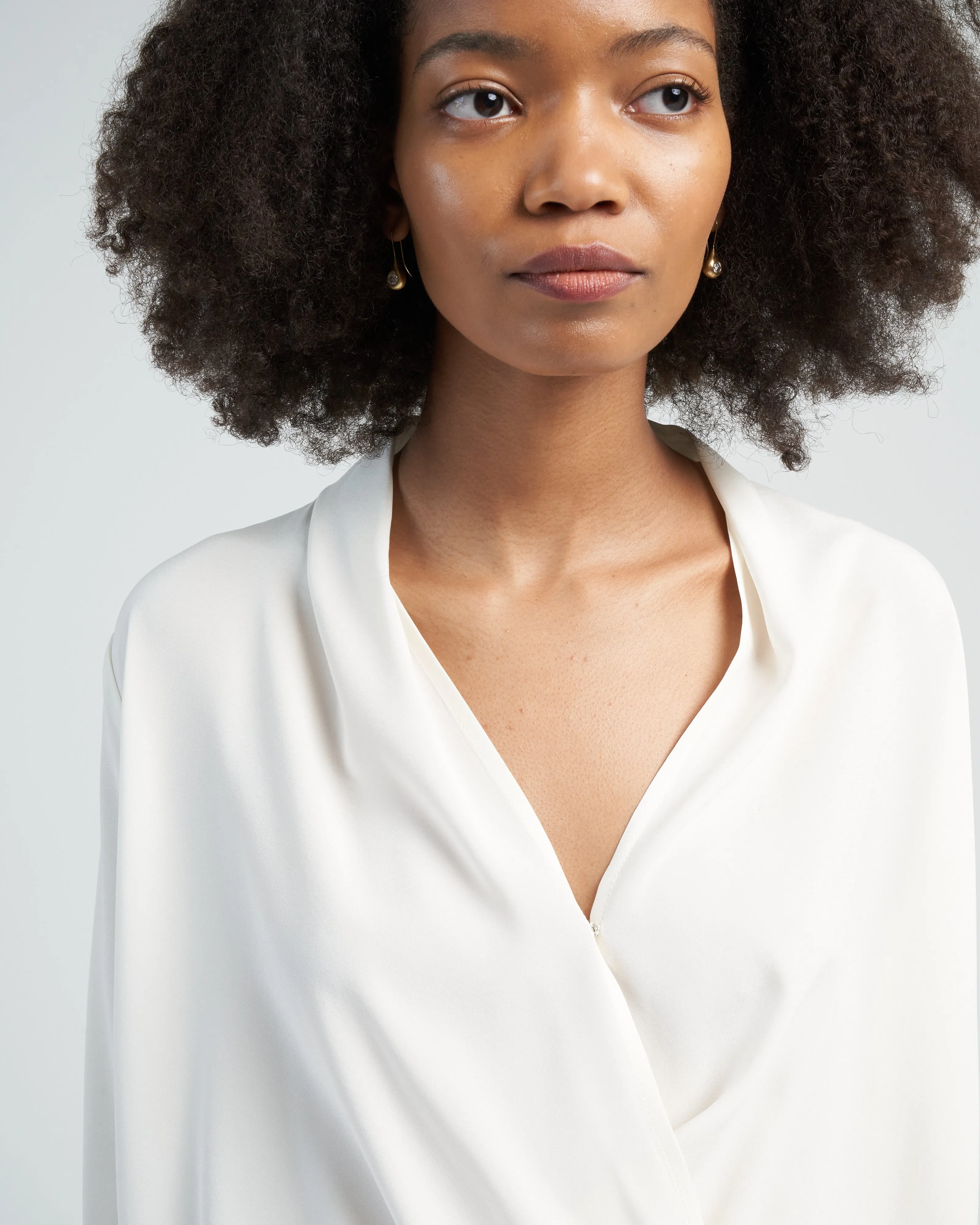 jazmin shirt - white pepper