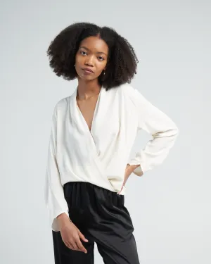 jazmin shirt - white pepper
