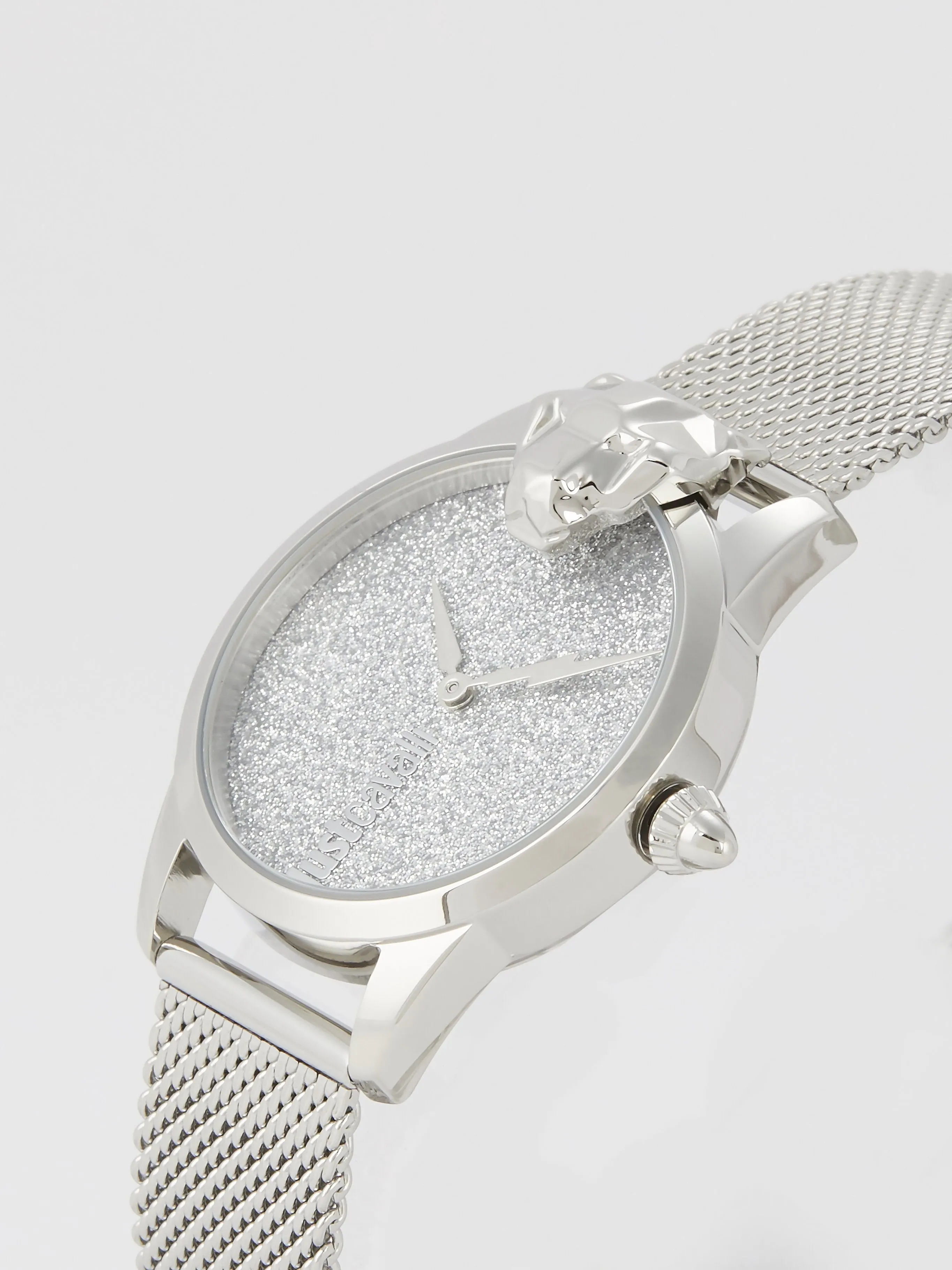 JC Shine 2 Silver Milanese Strap Analog Watch