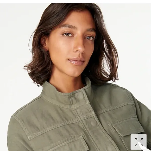 J.Crew Garment-Dyed Military Jacket