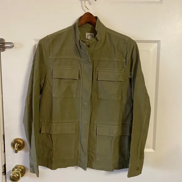 J.Crew Garment-Dyed Military Jacket