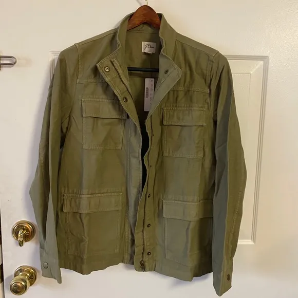 J.Crew Garment-Dyed Military Jacket