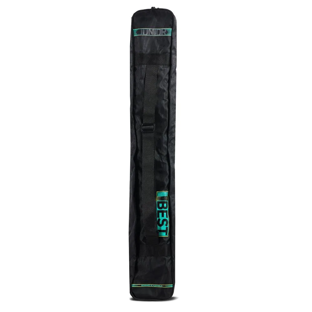 JDH HOCKEY BAG JUNIOR BLACK/TEAL