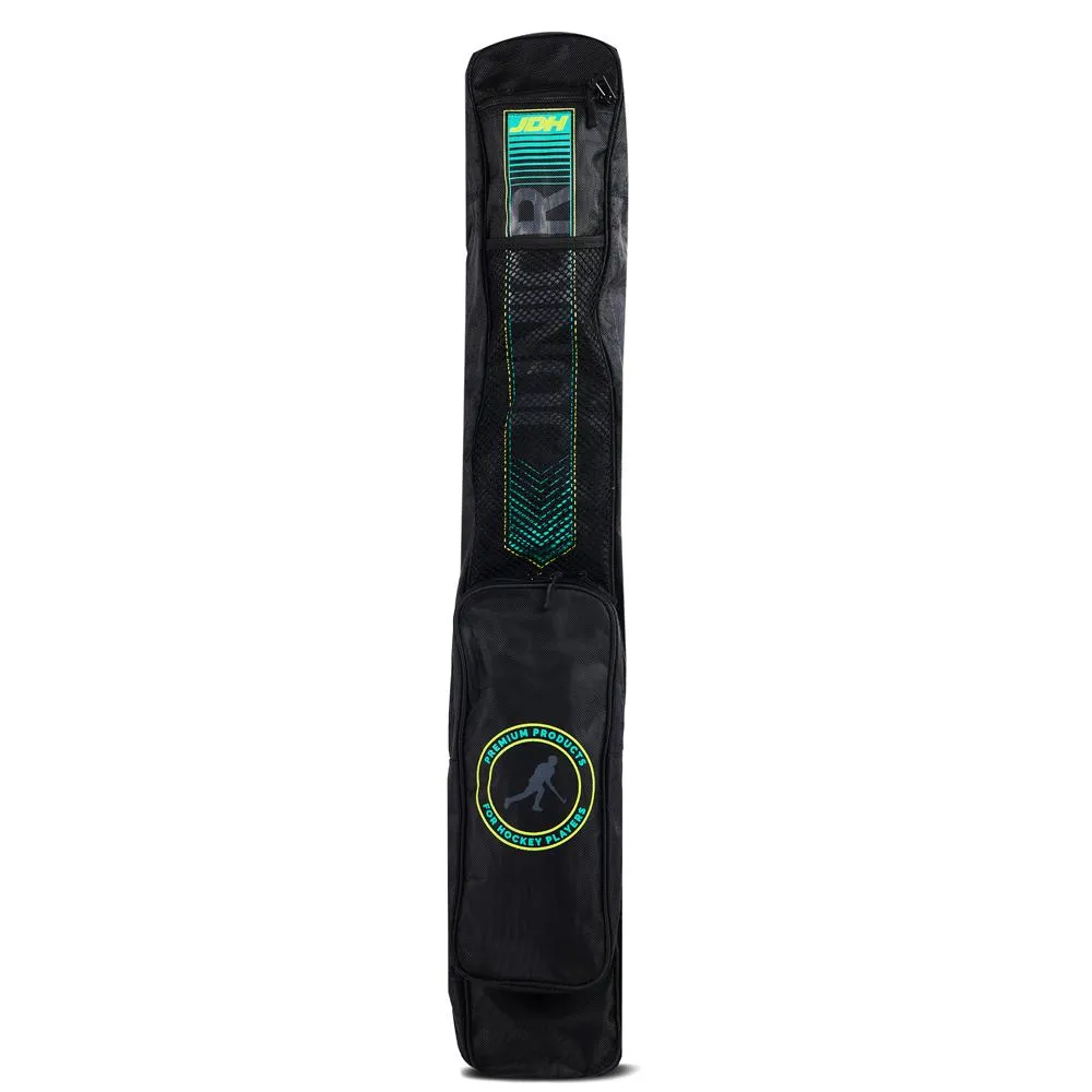 JDH HOCKEY BAG JUNIOR BLACK/TEAL