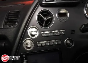 JDM S1 Supra Interior - Brushed Stainless Billet HVAC Mega 8pc Combo
