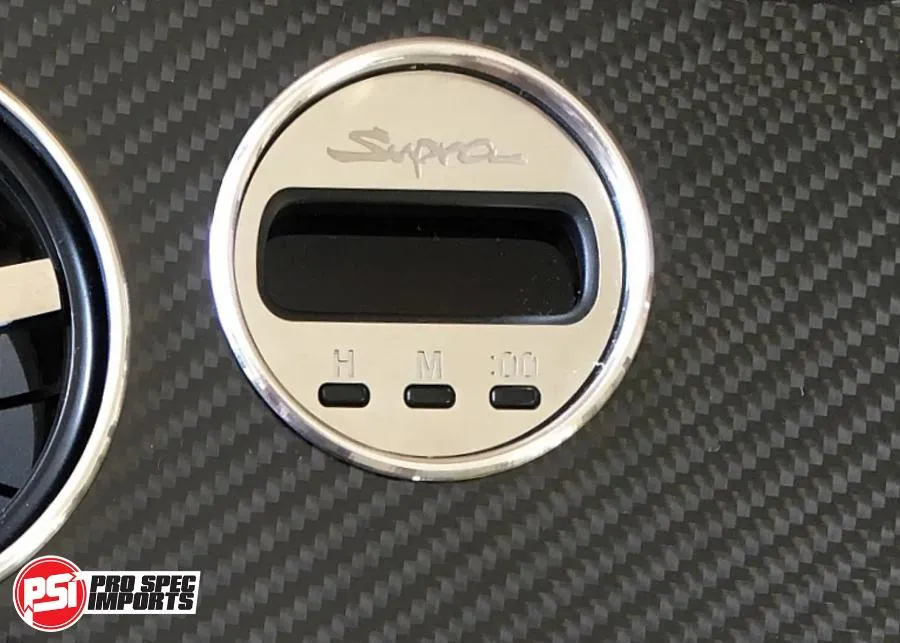 JDM S1 Supra Interior - Brushed Stainless Billet HVAC Mega 8pc Combo