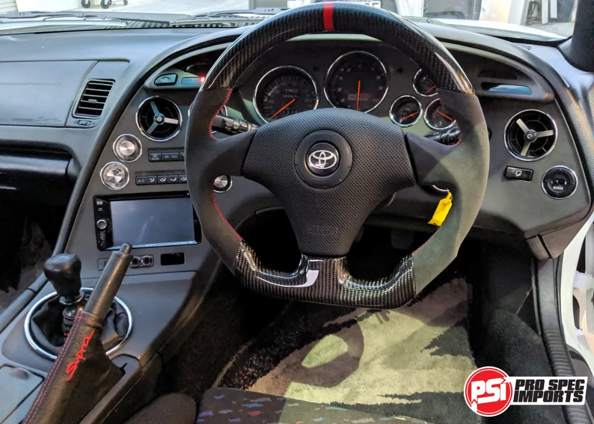 JDM S2 Supra Interior - Brushed Stainless HVAC 9pc Deluxe Combo