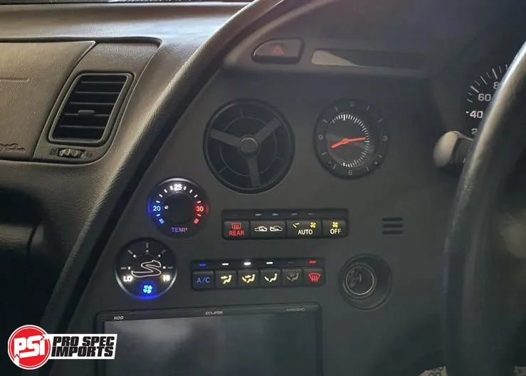 JDM S2 Supra Interior - Stealth Black Edition HVAC 9pc Deluxe Combo