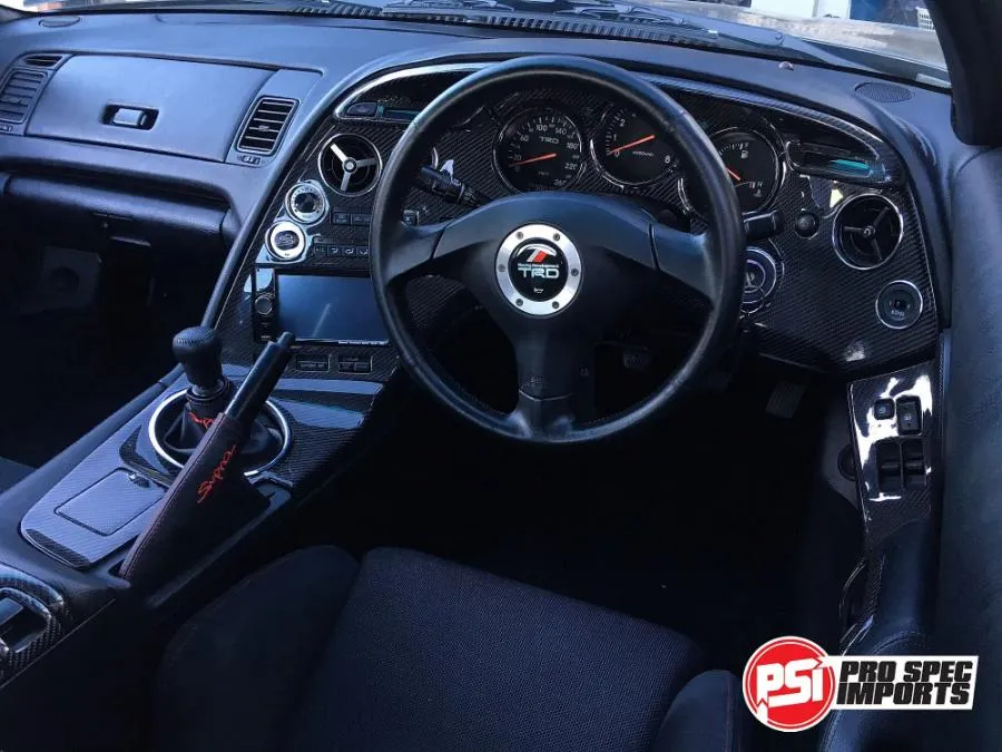 JDM Supra Interior - Brushed Stainless HVAC 6pcs Combo