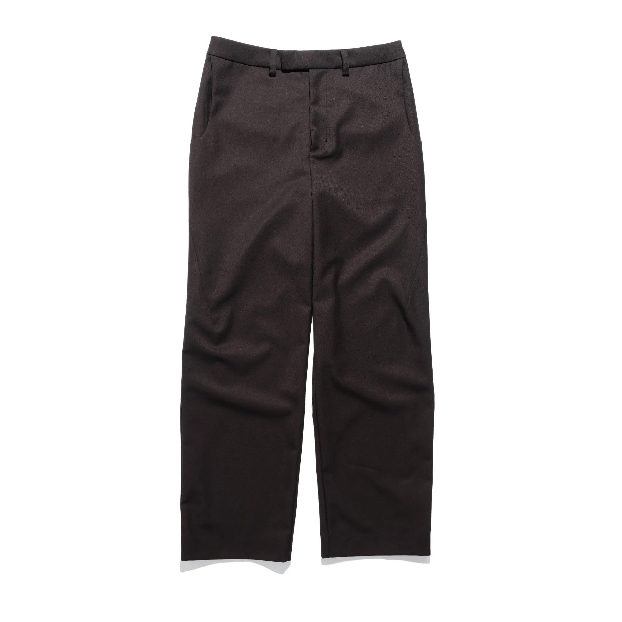 Jeongli Twill Dart Trouser Brown
