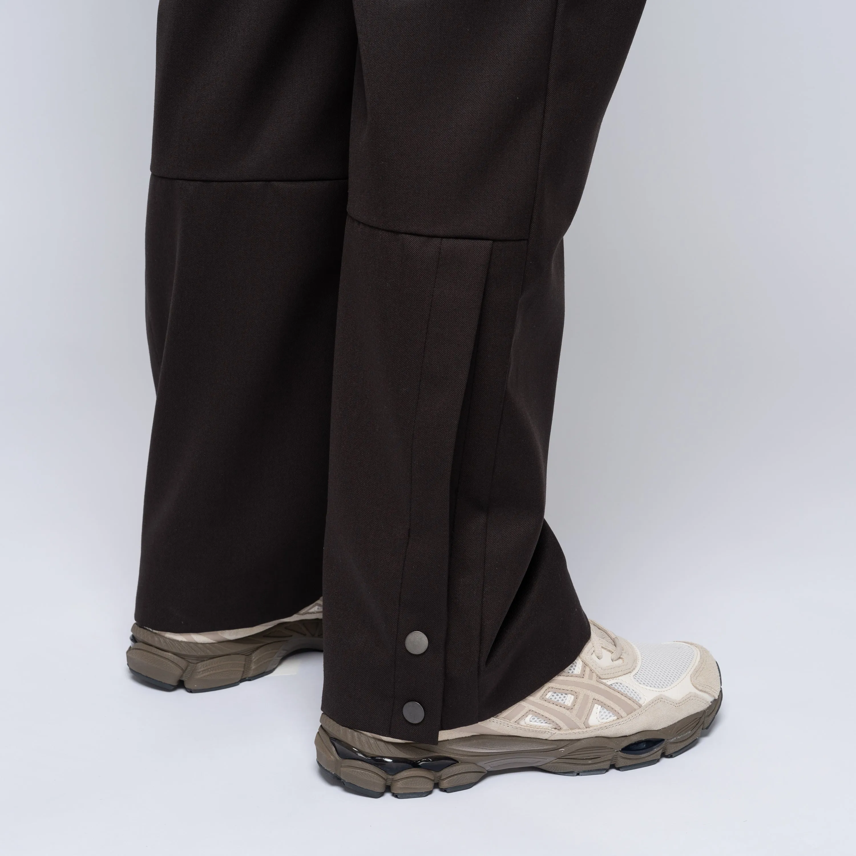 Jeongli Twill Dart Trouser Brown