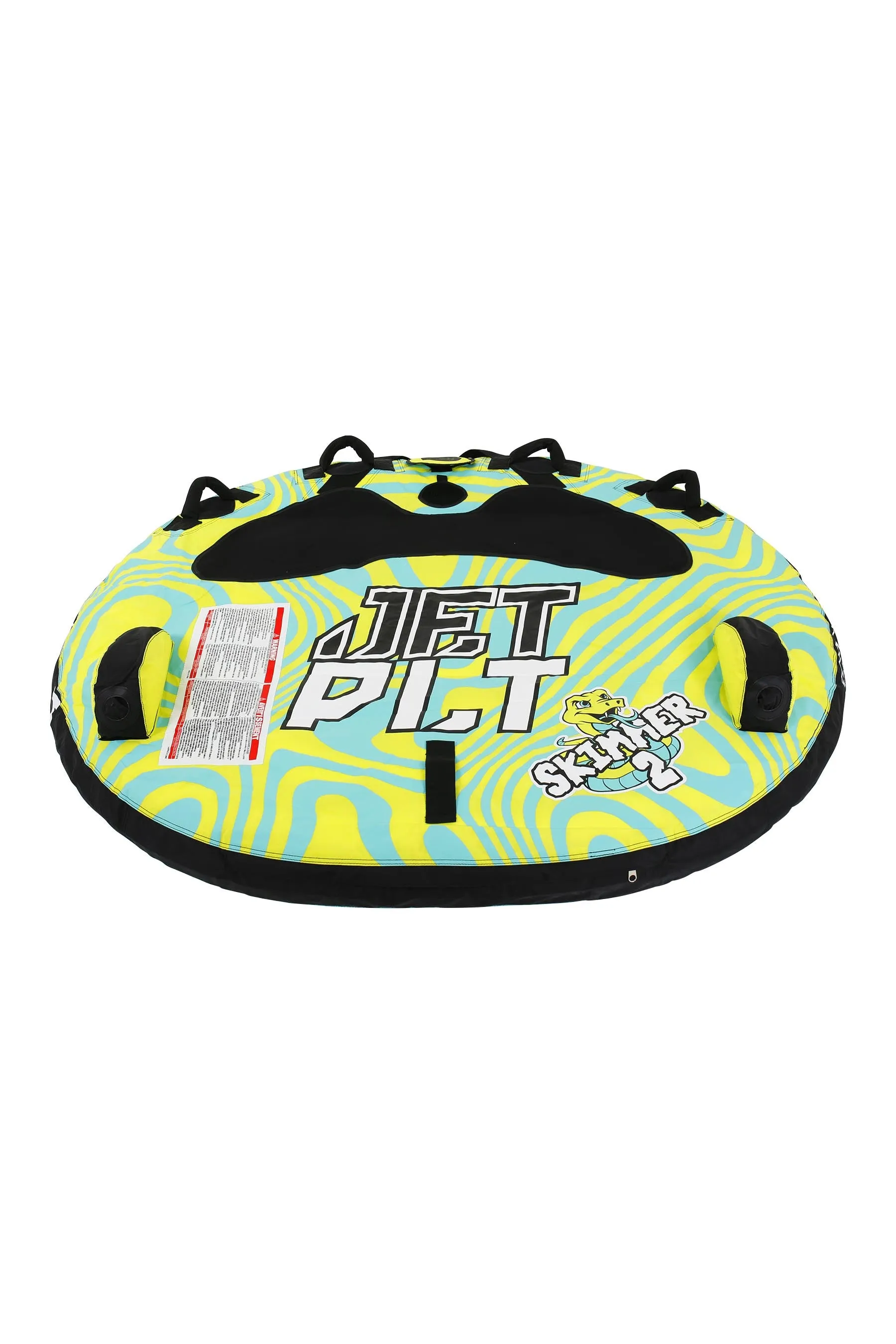Jetpilot Skimmer 2 Person Towable Tube - Green/Teal