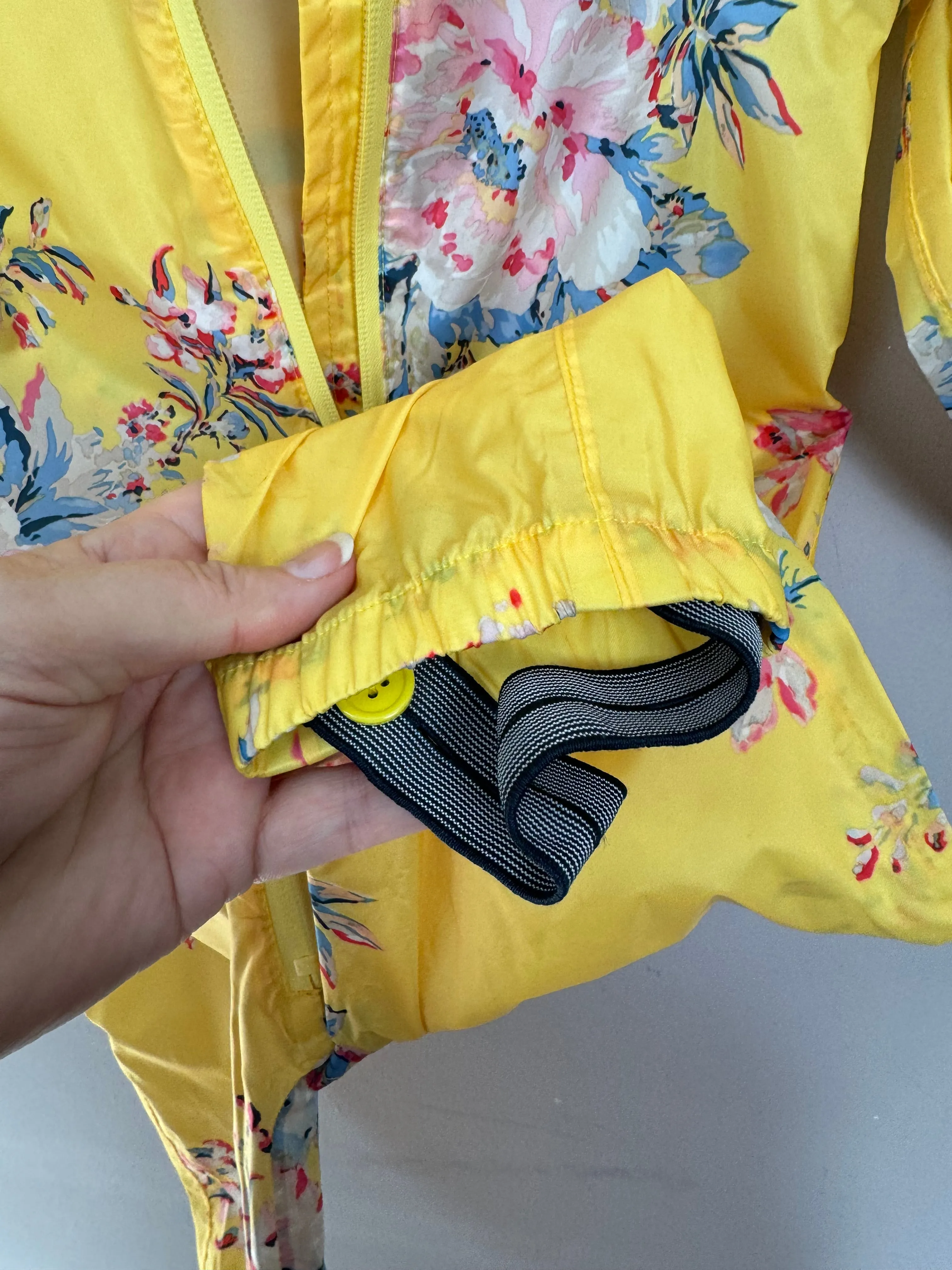 Joules Yellow Pack-away Splash Suit 1 year