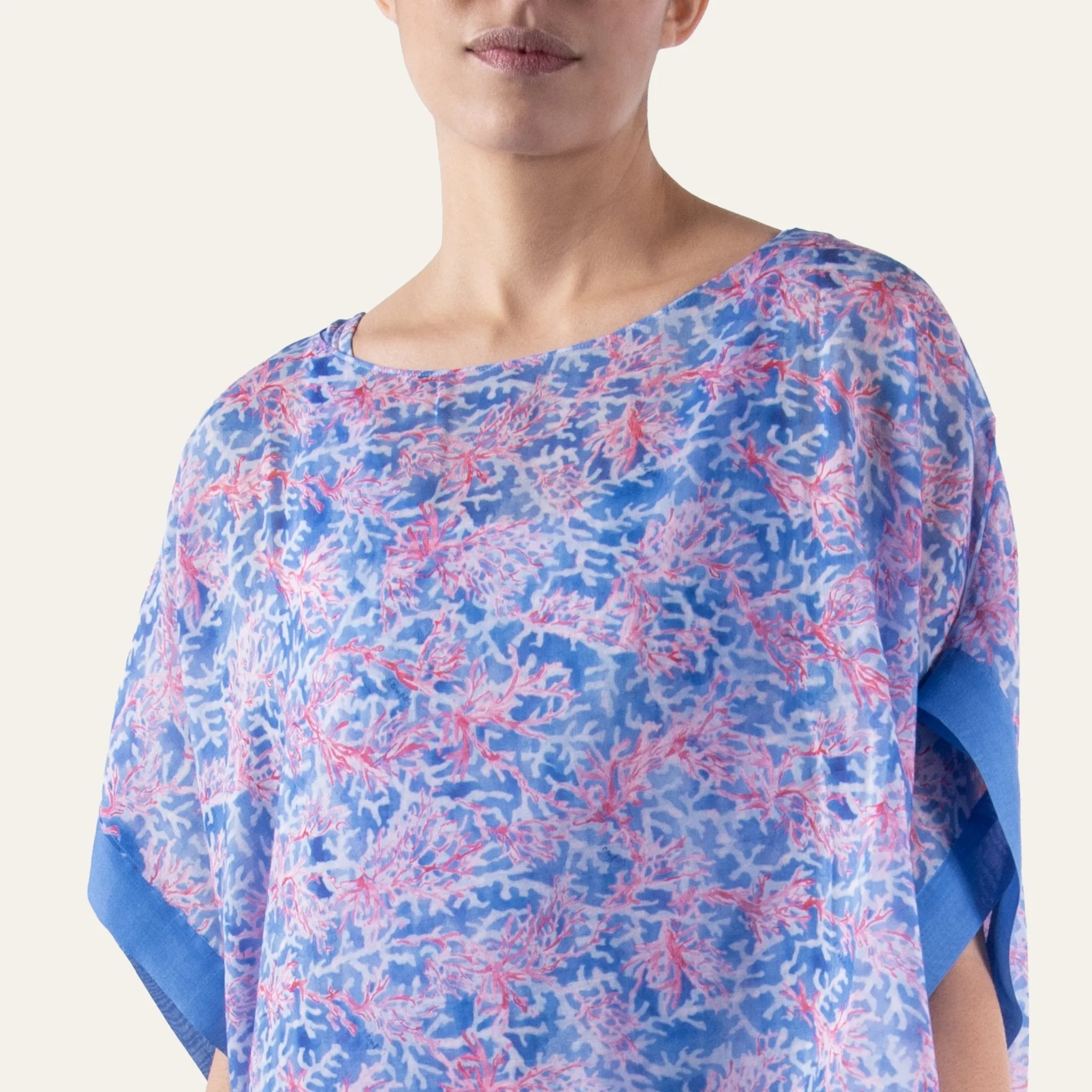 Kaftan Coral Red