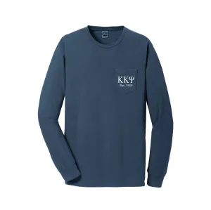 Kappa Kappa Psi Long Sleeve Pocket Tee