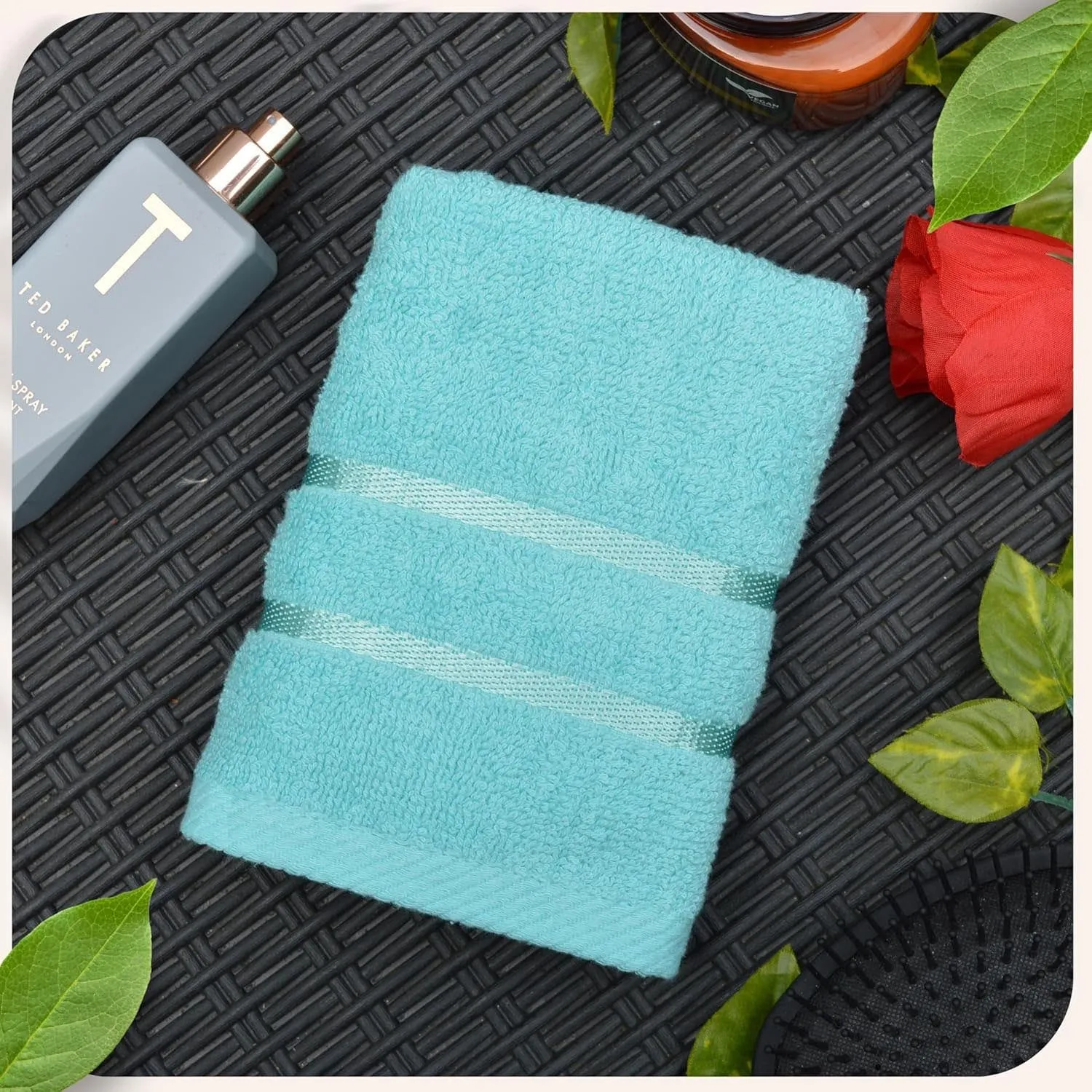 Karen Reusable Face Cloths Cotton Washcloths Hypoallergenic