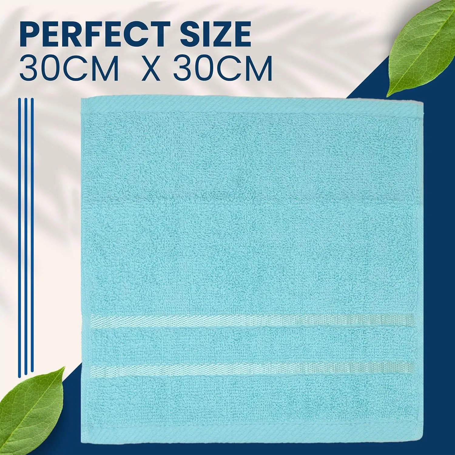 Karen Reusable Face Cloths Cotton Washcloths Hypoallergenic