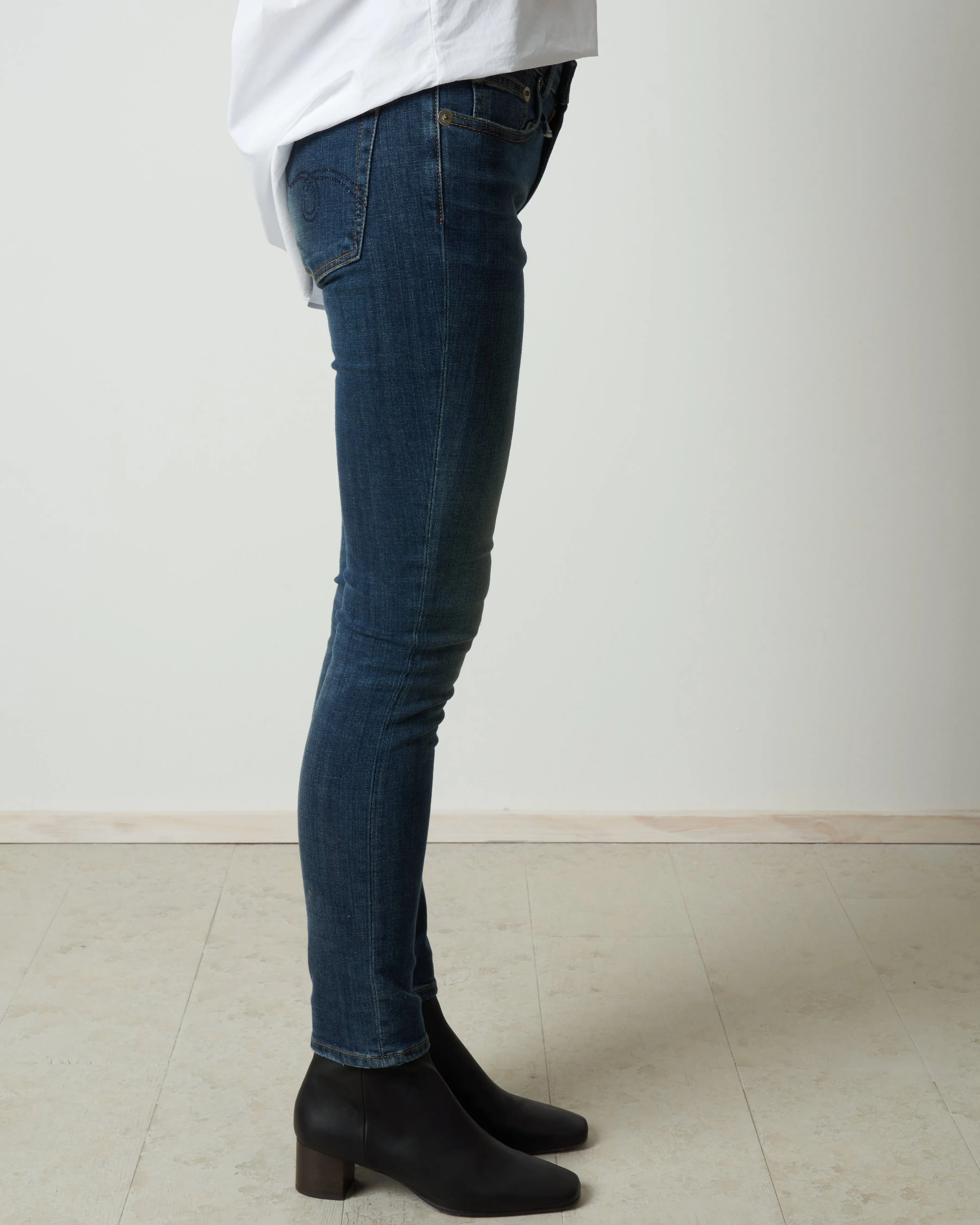 kate skinny - dark vintage blue