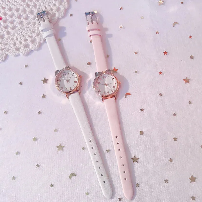 Kids Quartz Watch & Bracelet Set