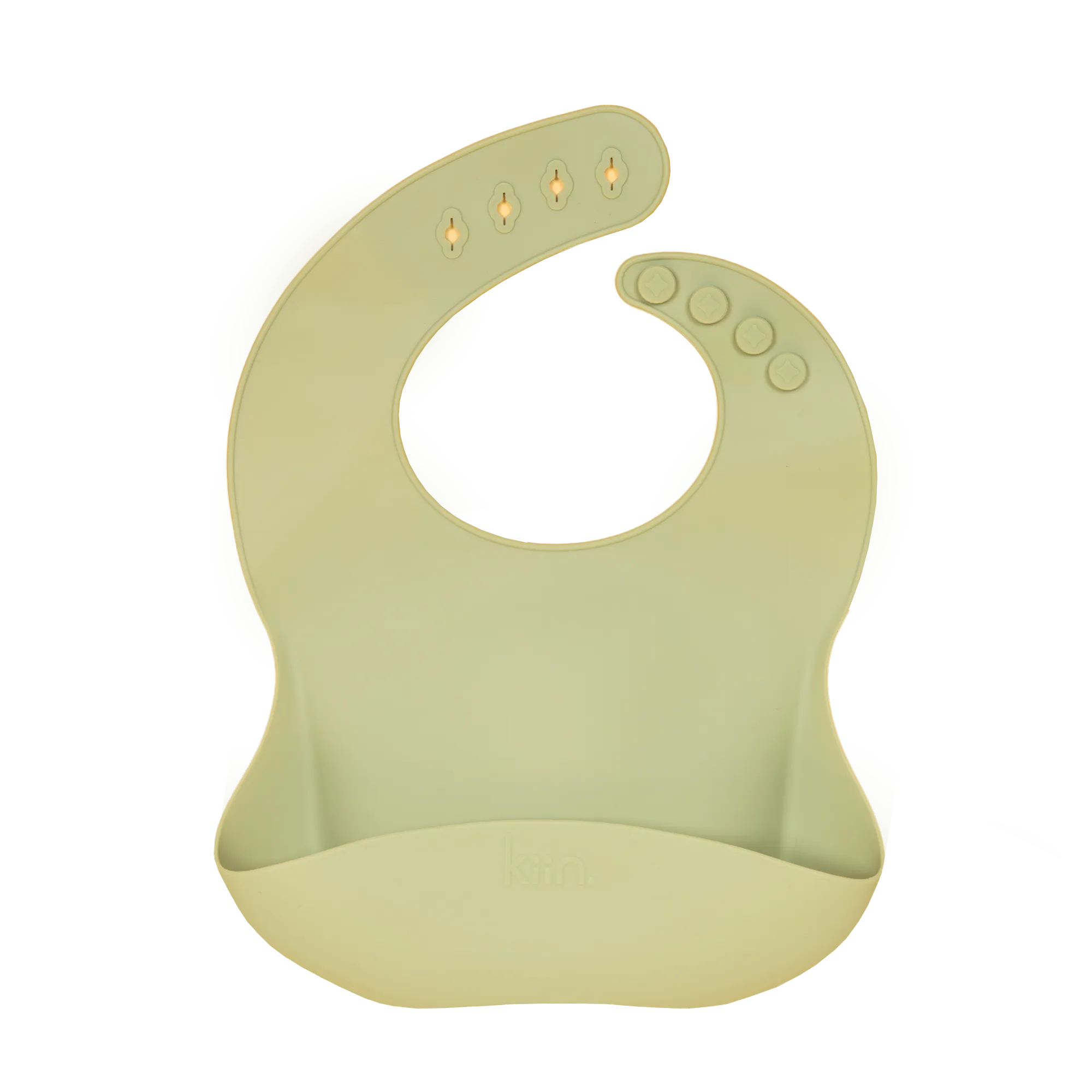 Kiin Silicone Feeding Scoop Bib - Assorted