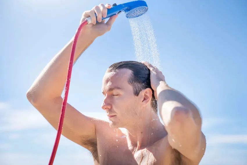 Kings Portable Gas Hot Water System | Camping Shower Water Heater | Tankless | Inc. Pump
