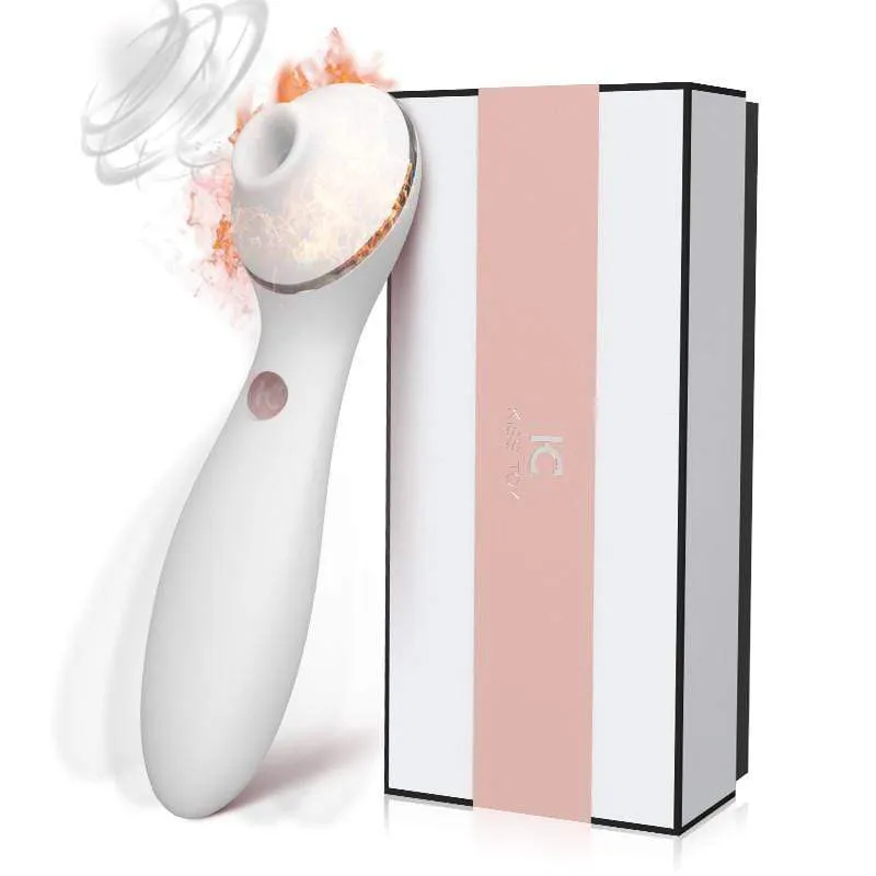 Kiss Toy Polly Plus Female Oral Sex Strong Suction Rechargeable Heating Vibrator