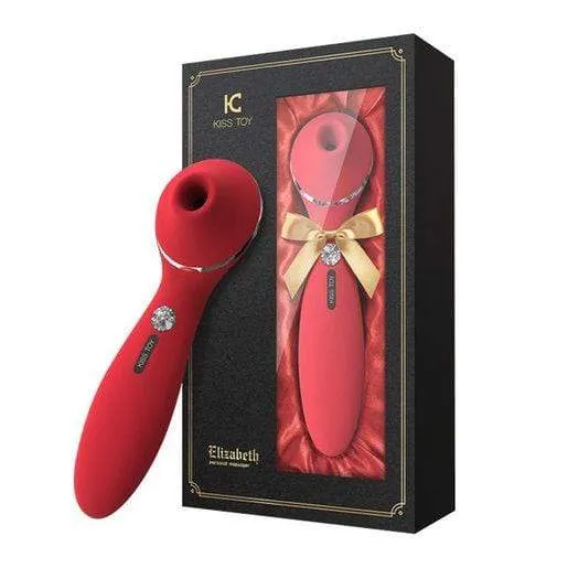 Kiss Toy Polly Plus Female Oral Sex Strong Suction Rechargeable Heating Vibrator