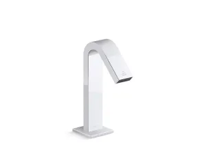 KOHLER K-103L77-SANL Loure Touchless faucet with Kinesis sensor technology and temperature mixer, AC-powered