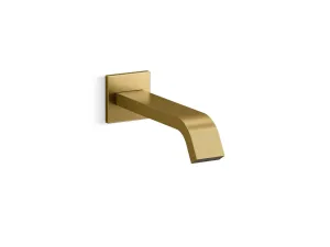 KOHLER K-123L36-SANL Loure Wall-mount touchless faucet with Kinesis sensor technology, AC-powered