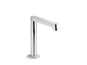 KOHLER K-P103M36-SBNA Components Touchless single-hole lavatory faucet with Kinesis sensor technology, AC-powered, less drain, 0.5 gpm, project pack