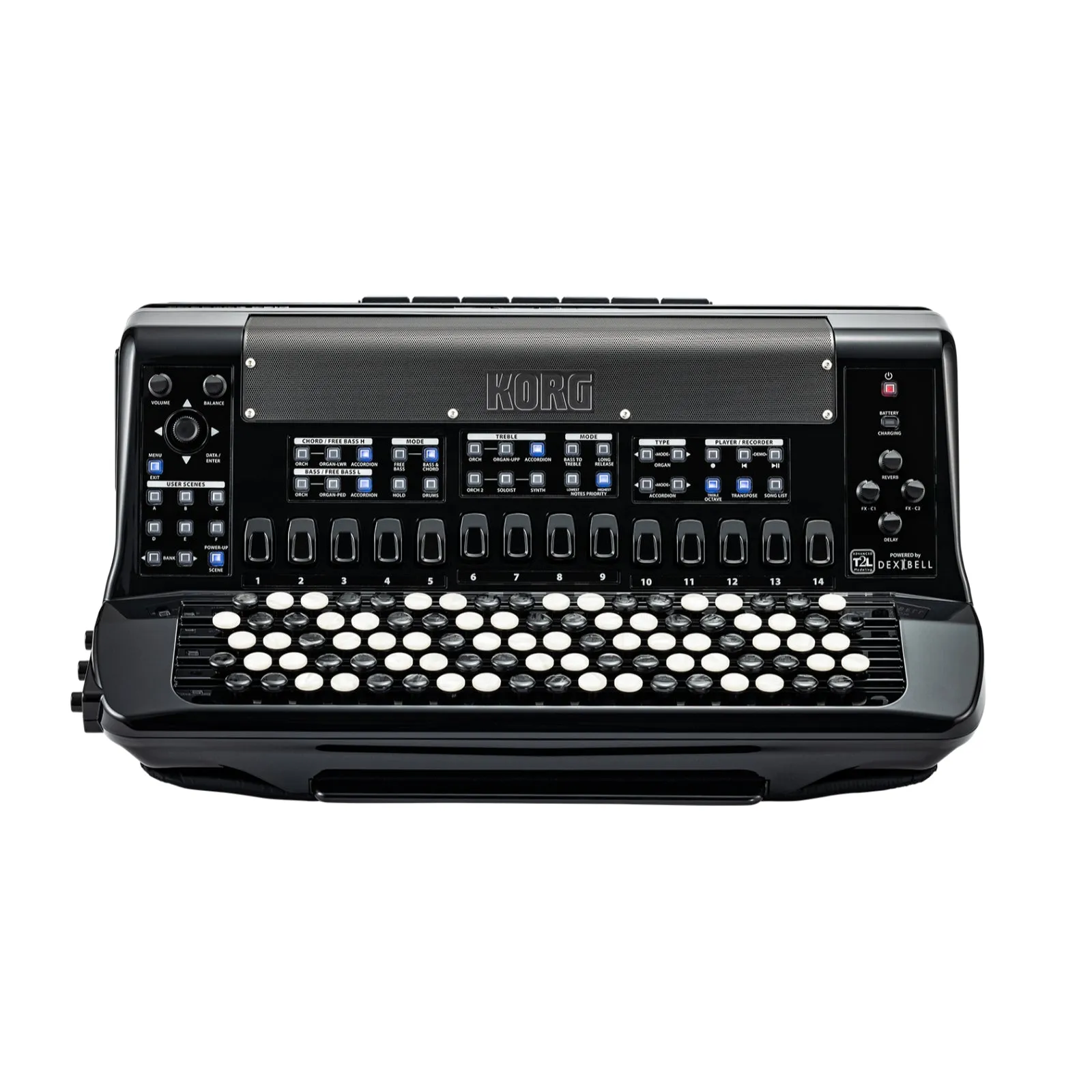 Korg Fisa Suprema Digital Button Accordion