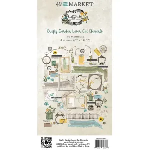 Krafty Garden - Laser Cut Elements 49 & Market KG-26627