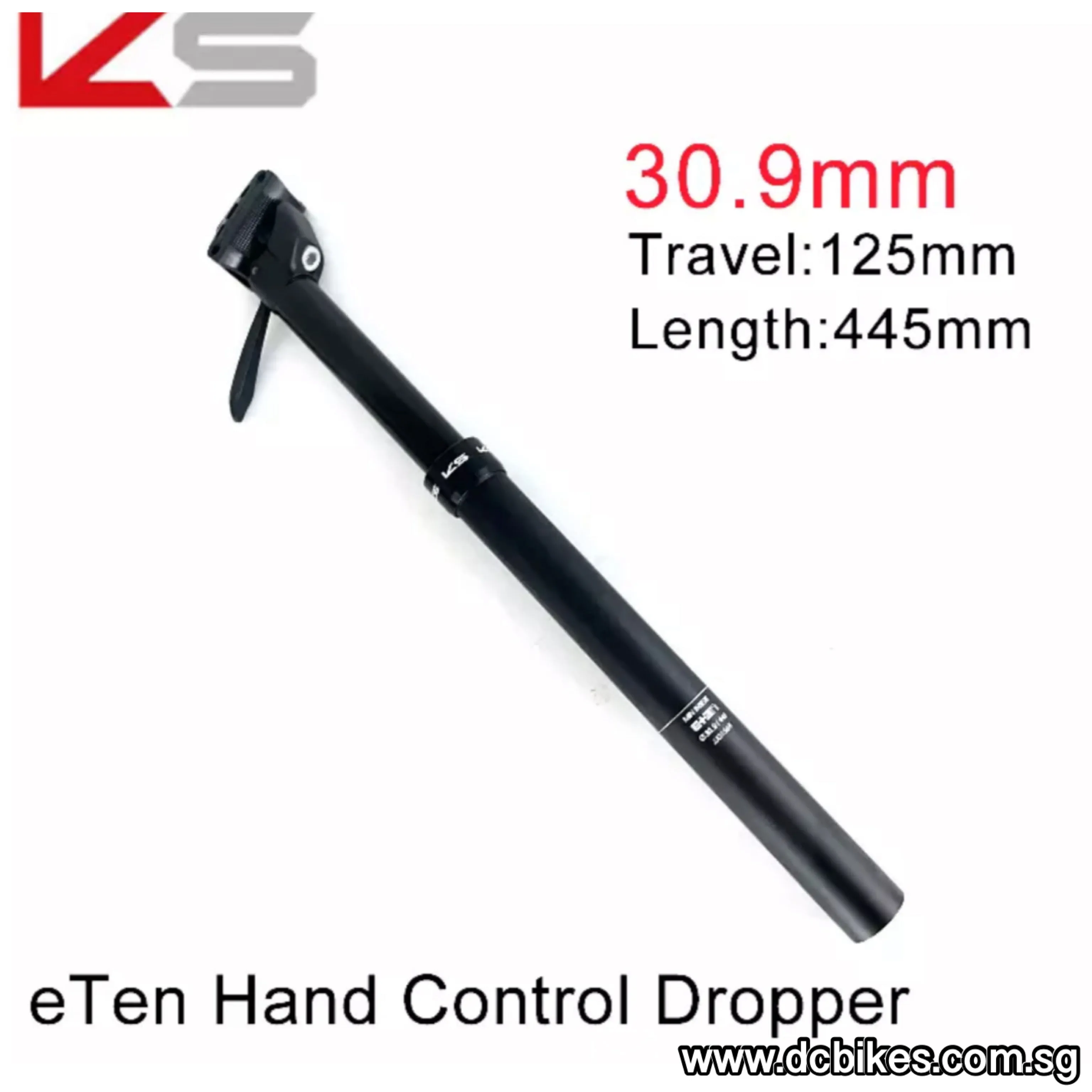 KS E10 27.2mm X 100mm | 30.9mm 31.6mm X 125mm Travel ETen Dropper Seat Post