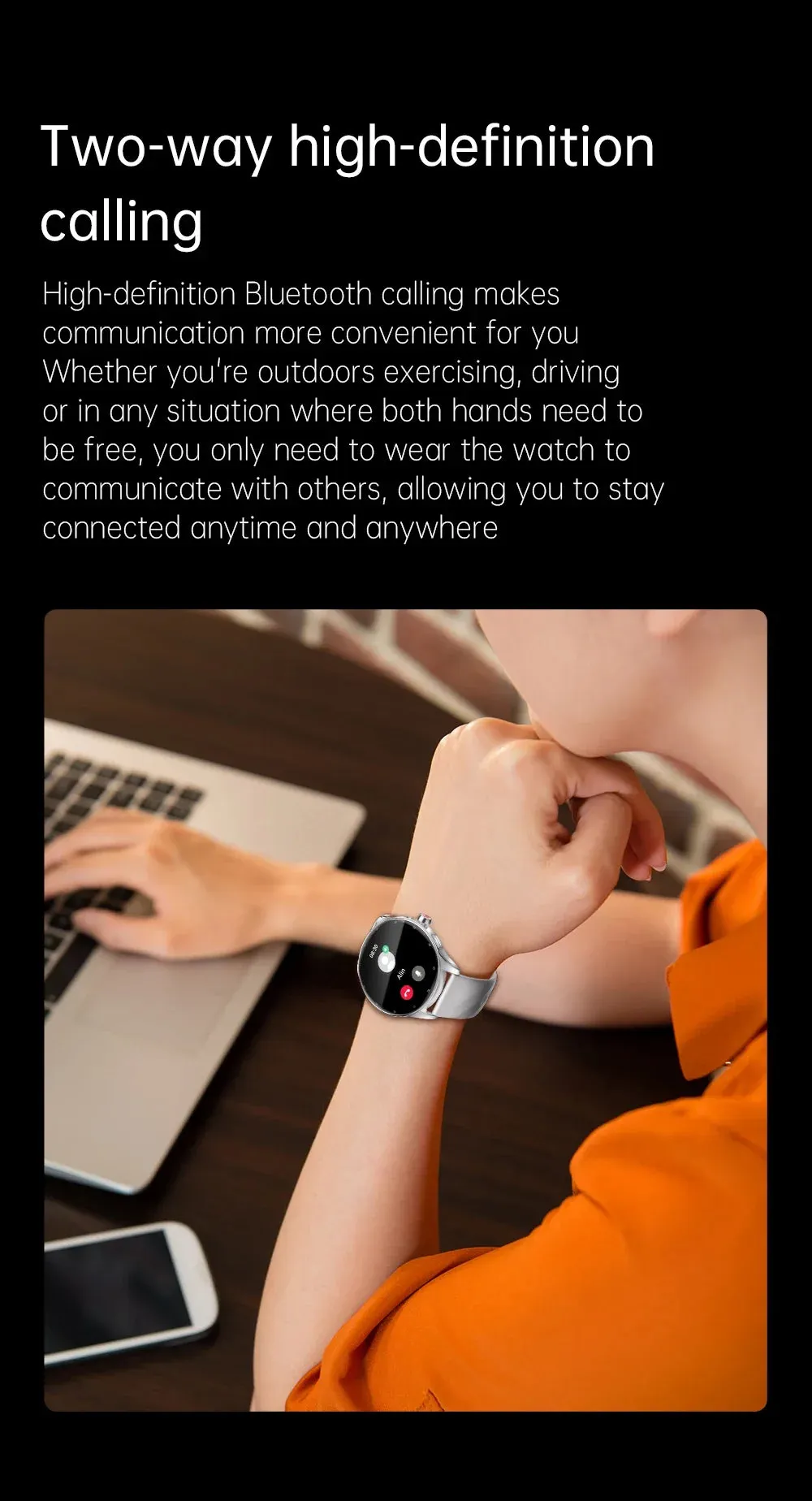 KUMI GW5 Pro 1.43"AMOLED Screen IP68 Waterproof Bluetooth Call 5.2 Health sleep monitor 100  Sports modes compass smart watch
