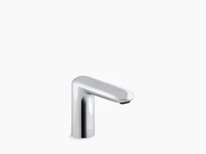 KUMIN COMMERCIAL TOUCHLESS FAUCET WITH KINESIS SENSOR TECHNOLOGY DC POWERED