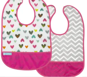 Kushies 2pk Bibs 12m 