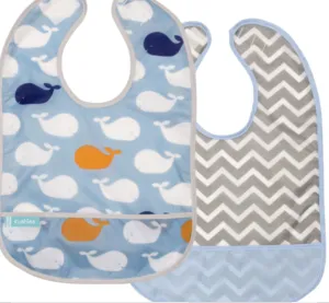 Kushies 2pk Bibs 12m 
